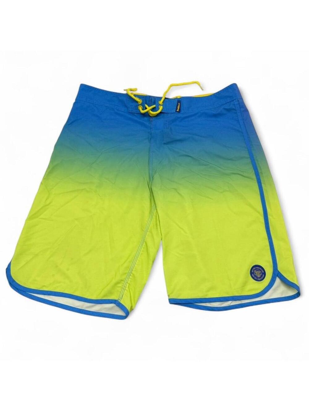 Men's Multi and Green Shorts